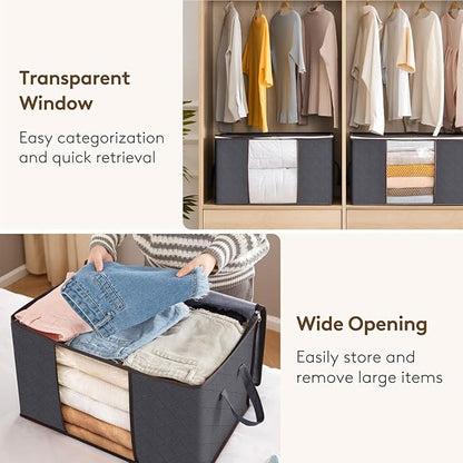 Lifewit 24 Pack Clothes Storage Bins - Image 5