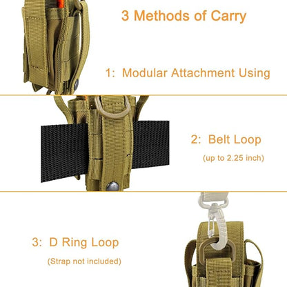 Depring Tool Holster Sheath Universal Multi Pockets Tool Organizer Heavy Duty - Image 4
