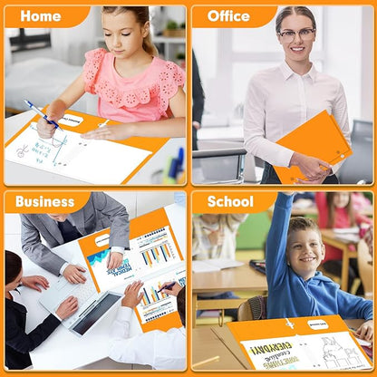 Two Pocket Portfolio Folders, PANDRI 60 Pack 3 Hole Punched 2 Pocket Folders - Image 7