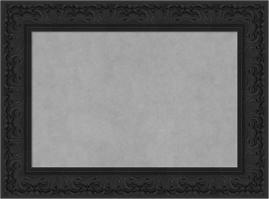 Amanti Art Black Framed Magnetic Board 23x31 Medium Vision Board by AmantiArt