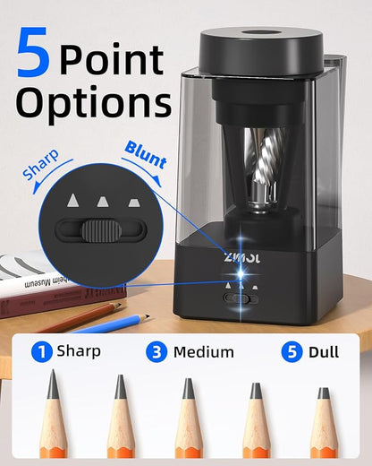 Zmol Full Automatic Electric Pencil Sharpener - Image 3