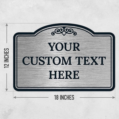 Custom Decorative Sign, Personalized Metal Sign - Image 3