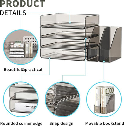 FANXIYQ Acrylic Paper Organizer - Image 6