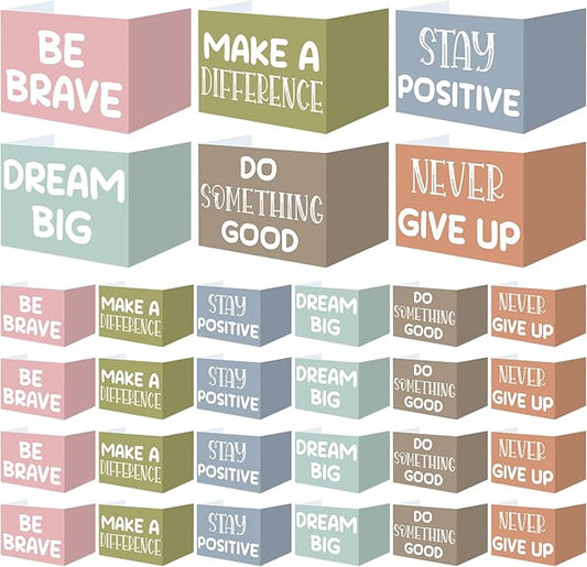 Honoson 24 Pcs Bulk Inspirational Privacy Folders by Honoson
