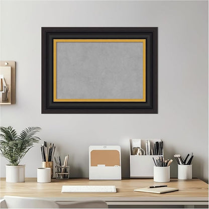 Amanti Art Black Framed Magnetic Board 18x24 Small Vision Board - Image 5
