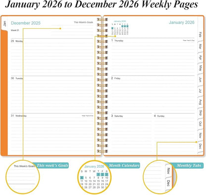 2026 Planner - Planner 2026 from January 2026 - December 2026, Weekly & Monthly - Image 3