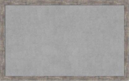 Amanti Art Silver Framed Magnetic Board 27x43 Large Vision Board by AmantiArt