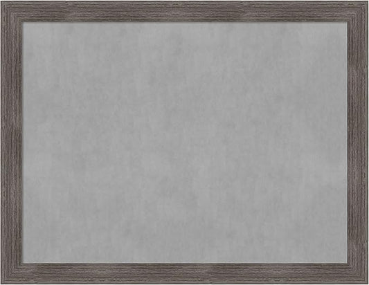 Amanti Art Grey Framed Magnetic Board 21x27 Medium Vision Board by AmantiArt