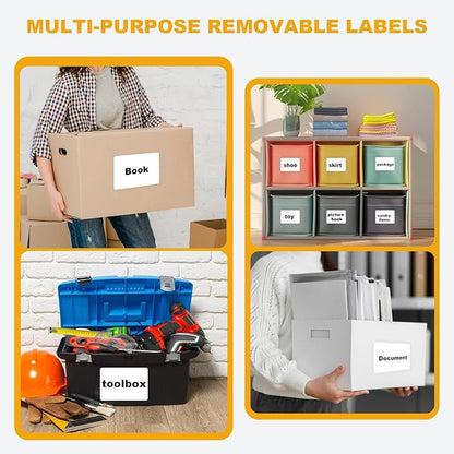 100 Pcs Labels for Storage Bins, 6 x 4 inch Large Label Stickers - Image 7