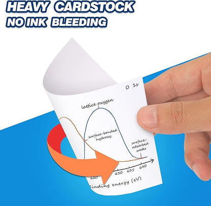 Chell 200 Count Blank Index Cards 3x5 Inch Heavyweight, No Bleed-Through - Image 4