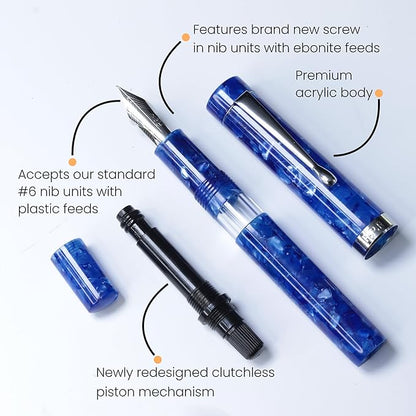 Jaipur V2 Piston Filled Refillable Fountain Pen - Image 3