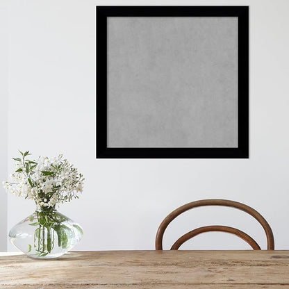 Amanti Art Black Framed Magnetic Board 23x23 Medium Vision Board - Image 5