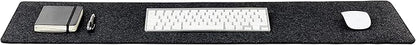 Wolvende Premium Felt Desk Mat | Medium 12" x 36" | Multifunctional Desk Pad - Image 2