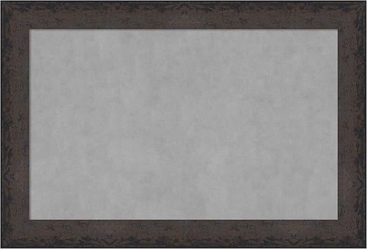 Amanti Art Black Framed Magnetic Board 25x37 Large Vision Board by AmantiArt
