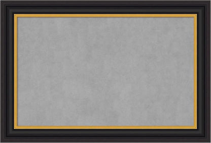 Amanti Art Black Framed Magnetic Board 26x38 Large Vision Board by AmantiArt