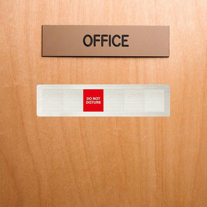 Privacy Door Sign, Do Not Disturb/Please Knock/Out of Office/in a Meeting/Back - Image 7