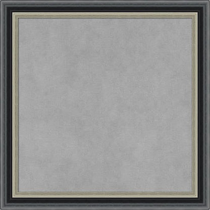 Amanti Art Black Framed Magnetic Board 19x19 Small Vision Board by AmantiArt