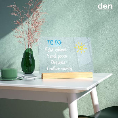 Light Up Clear Dry Drase Board 13 x 9 inch - Image 2