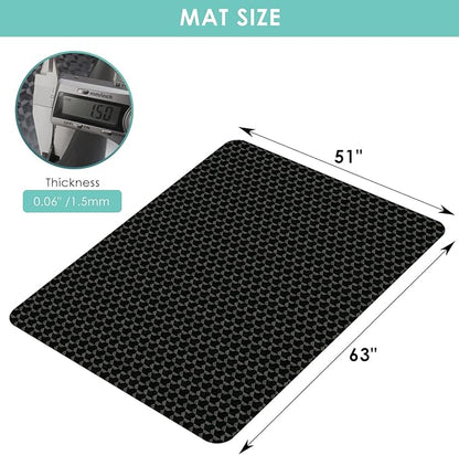 Vicwe Office Chair Mat for Hardwood Floor, Gaming Chair Mats for Hardwood - Image 7
