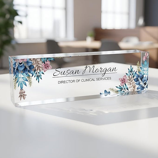 ARTBLOX | Teacher Desk Name Plate, Name Plate by Artblox