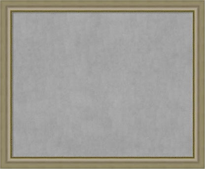 Amanti Art Silver Framed Magnetic Board 37x45 X-Large Vision Board by AmantiArt