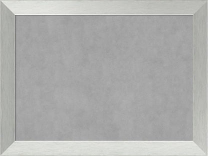 Amanti Art Silver Framed Magnetic Board 24x32 Medium Vision Board by AmantiArt