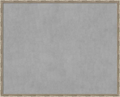 Amanti Art Silver Framed Magnetic Board 34x42 X-Large Vision Board by AmantiArt