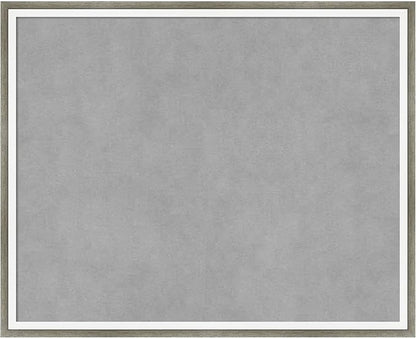 Amanti Art Silver Framed Magnetic Board 17x21 Small Vision Board by AmantiArt