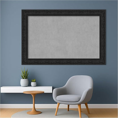 Amanti Art Black Framed Magnetic Board 31x47 Large Vision Board - Image 5
