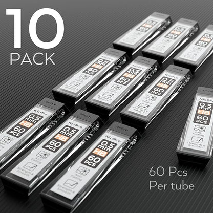 Nicpro 600 PCS Lead Refills 0.5mm HB #2 Break Resistant Mechanical Pencil - Image 6