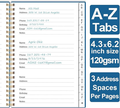 Address Book with Alphabetical Tabs - Image 3