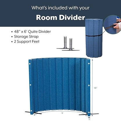 Angeles 48" x 6' Quiet Divider - Image 3