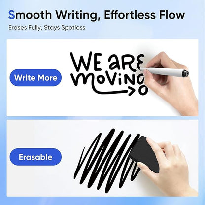 VUSIGN 24" x 18" Magnetic Whiteboard - Image 3