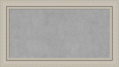 Amanti Art Silver Framed Magnetic Board 16x28 Small Vision Board by AmantiArt