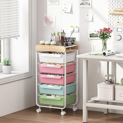 Rolling Storage Utility Cart - Image 2