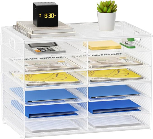 Lavatino 12 Compartments Paper Organizer by Lavatino