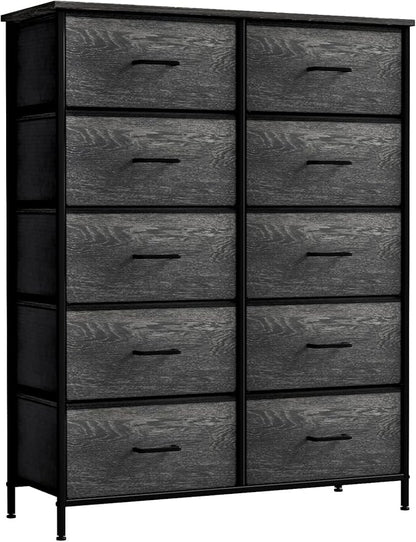 Sorbus Dresser with 10 Faux Wood Drawers - Image 6