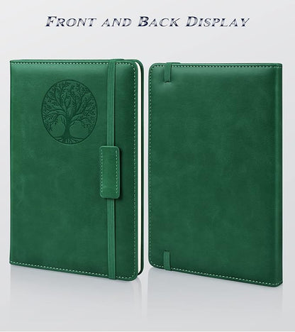 Biuwory Lined Journal Notebook for Women Men, 256 Pages A5 Hardcover Leather - Image 3