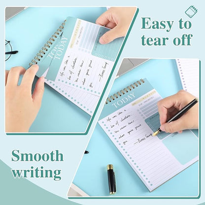 Thboxes 2 Packs To Do List Notepad, 104 Pages To Do List Notebook A5 Undated - Image 7