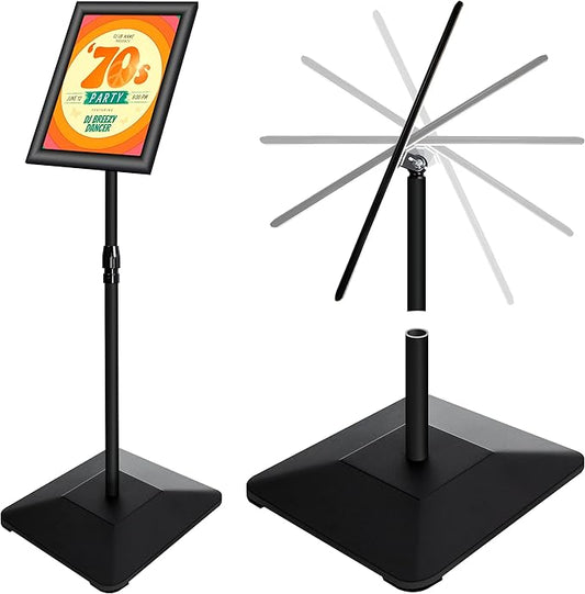 VAIIGO 8.5"x11" Pedestal Poster Holder Stand by VAIIGO