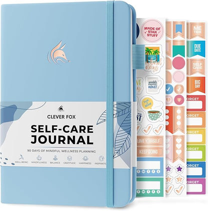Clever Fox Self-Care Journal – Daily Reflection Notebook – Mental Health & by CleverFox