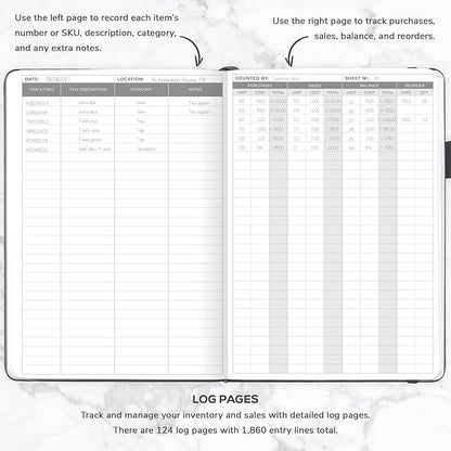 Clever Fox Inventory & Sales Log Book - Image 3