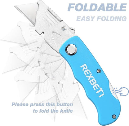 REXBETI Folding Pocket Utility Knife Quick-change SK5 Box Cutter - Image 3