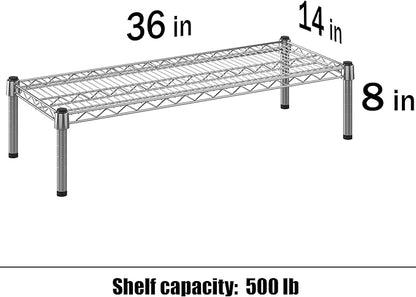 Regal Altair 14" Deep x 36" Wide x 8" Height 1-Tier Wire Shelving Kit | NSF - Image 3