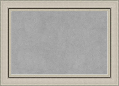 Amanti Art Silver Framed Magnetic Board 16x22 Small Vision Board by AmantiArt