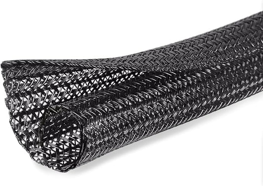 Moxita 25ft - 1 inch Cable Protector Sleeve Split Wire Loom Tubing by Moxita