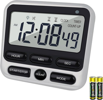 Digital Dual Kitchen Timer by Unknown