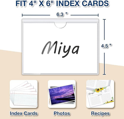 H4D 24 Pack Labels for Storage Bins, Tote Label Pockets for Organizing Storage - Image 3