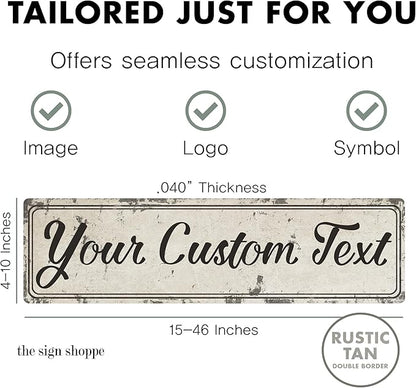 The Sign Shoppe Rustic Custom Metal Sign - Image 2