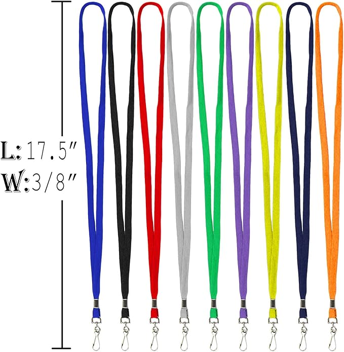Ollain Badge Lanyards Flat Lanyard Swivel Hooks Durably Neck Bulk lanyards - Image 2